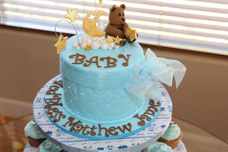 Meteor Shower Cake